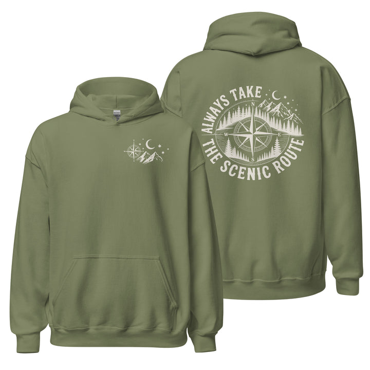 Always Take The Scenic Route Hoodie