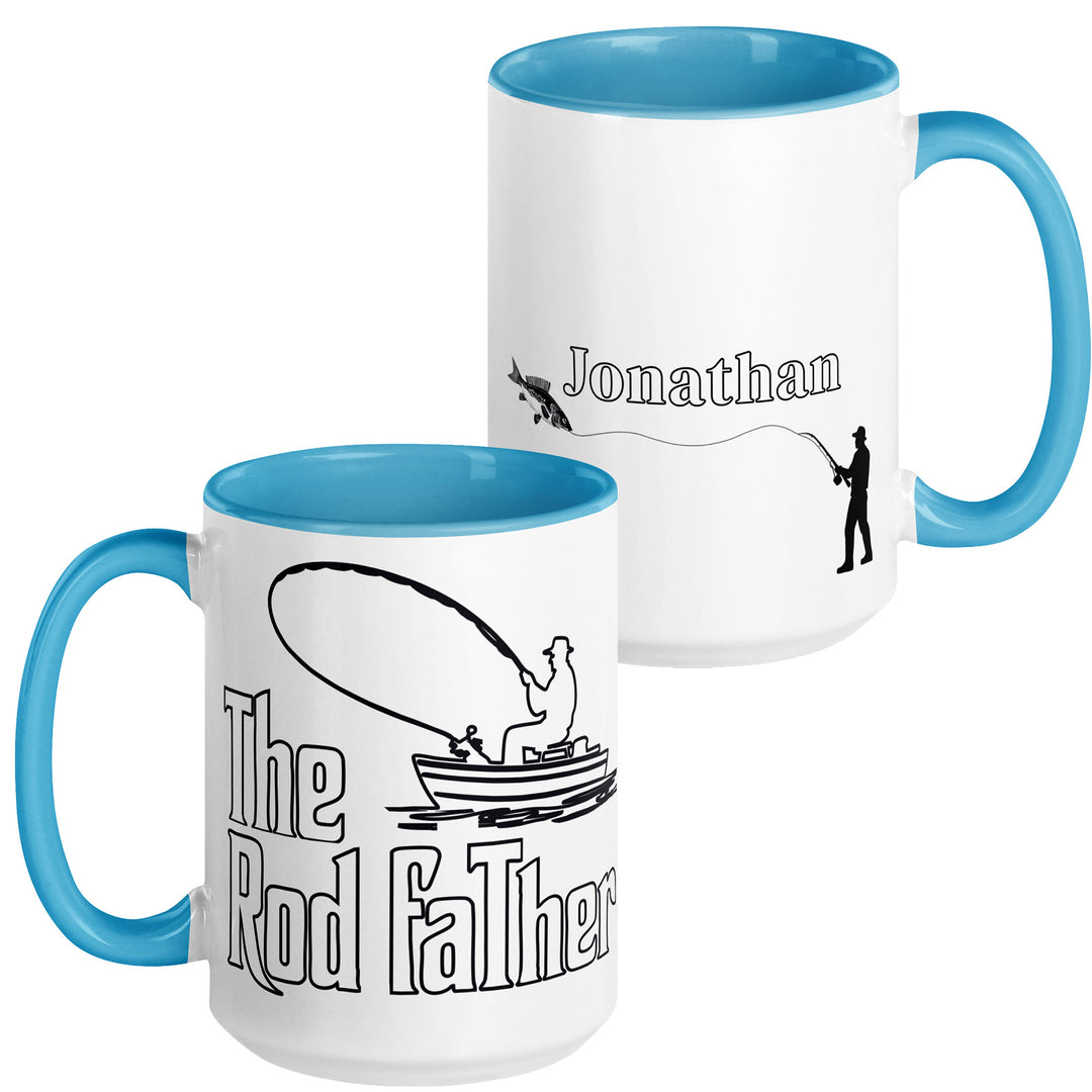 The Rod Father - Customizable Colored Coffee Mug 15oz