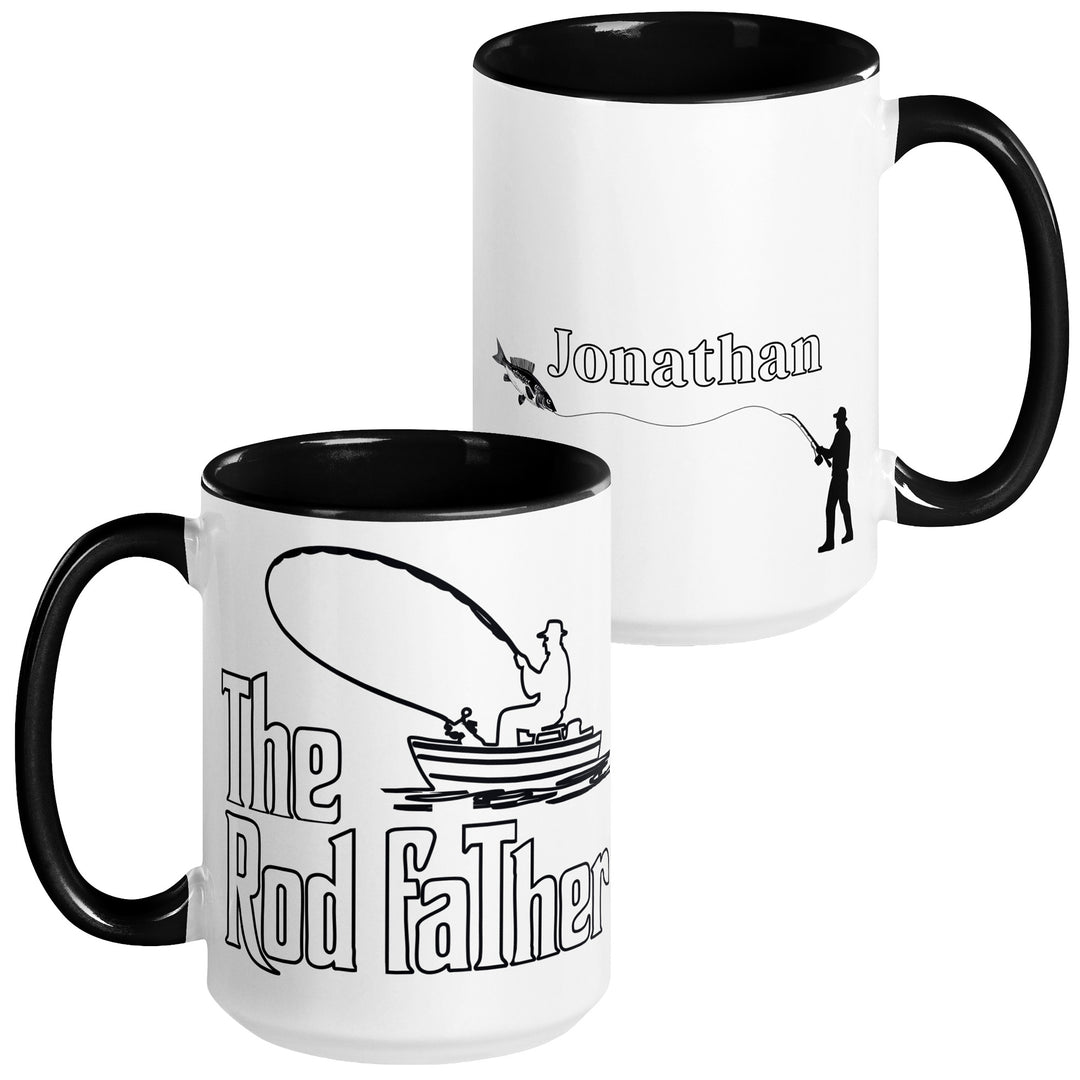 The Rod Father - Customizable Colored Coffee Mug 15oz