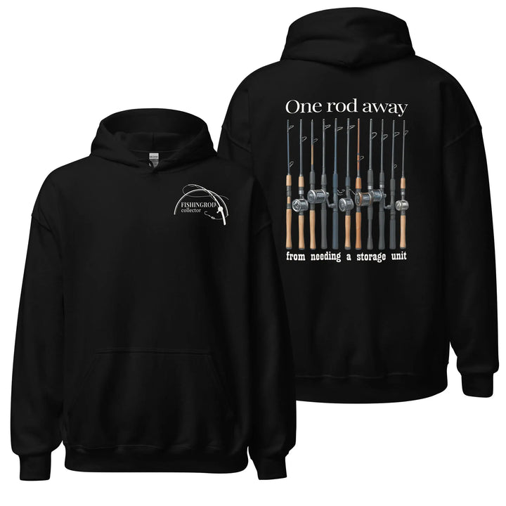 One Rod Away Hoodie Hoodie Black / 3XL
