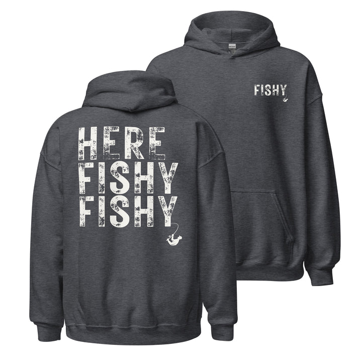 HERE FISHY FISHY - Unisex Midweight Hoodie