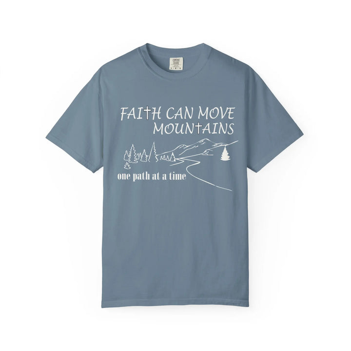 Faith Can Move Mountains - Heavyweight T-Shirt