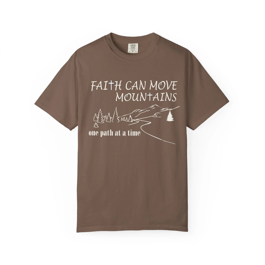 Faith Can Move Mountains - Heavyweight T-Shirt