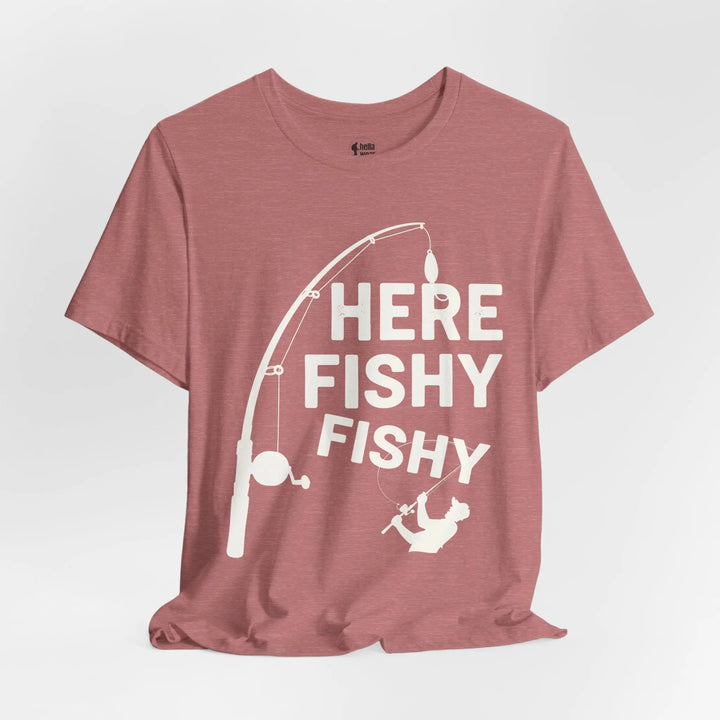 Here Fishy Fishy - Vintage Soft T-Shirt T-Shirt