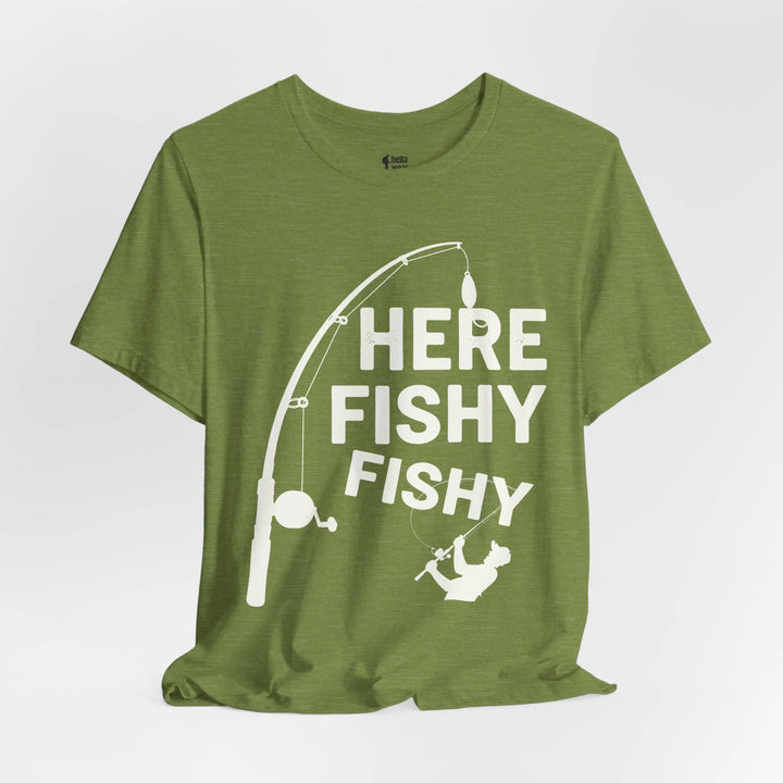Here Fishy Fishy - Vintage Soft T-Shirt T-Shirt