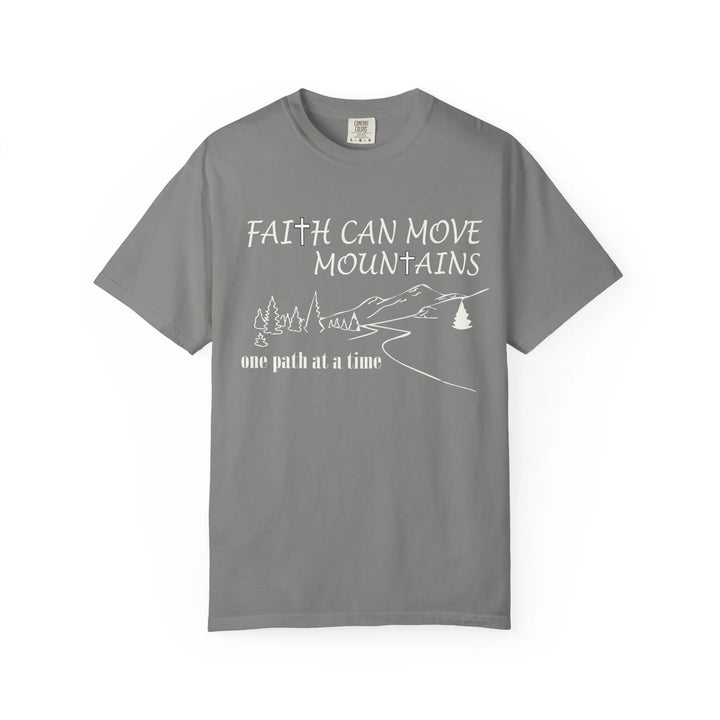 Faith Can Move Mountains - Heavyweight T-Shirt