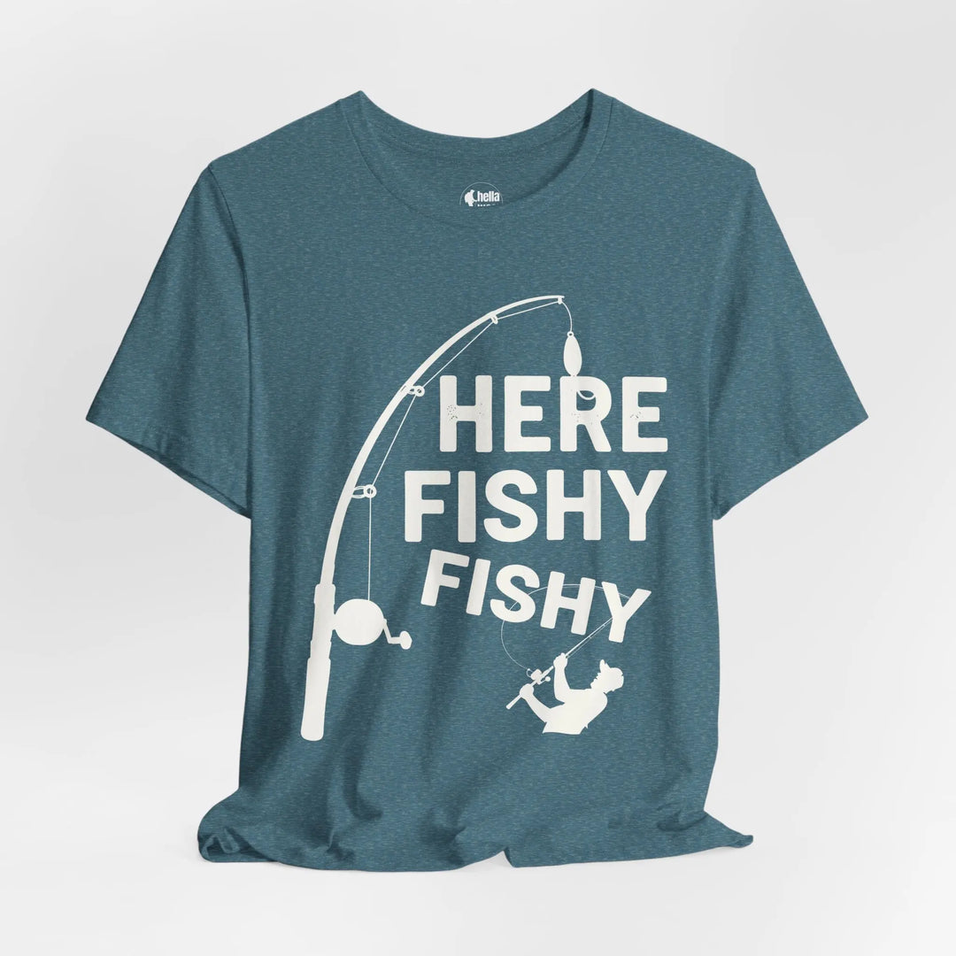 Here Fishy Fishy - Vintage Soft T-Shirt T-Shirt