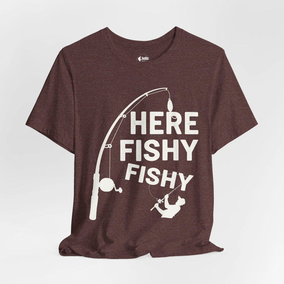 Here Fishy Fishy - Vintage Soft T-Shirt T-Shirt