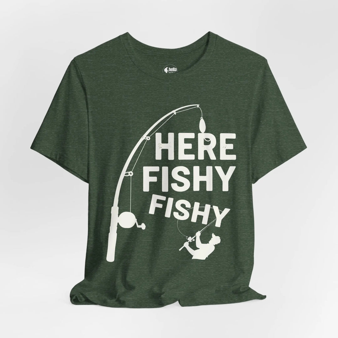 Here Fishy Fishy - Vintage Soft T-Shirt T-Shirt