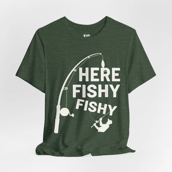 Here Fishy Fishy - Vintage Soft T-Shirt T-Shirt