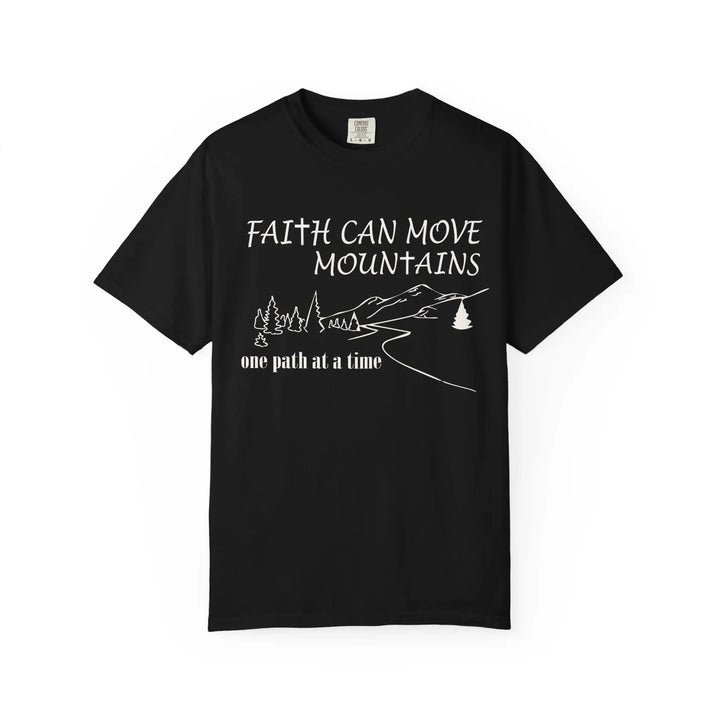 Faith Can Move Mountains - Heavyweight T-Shirt