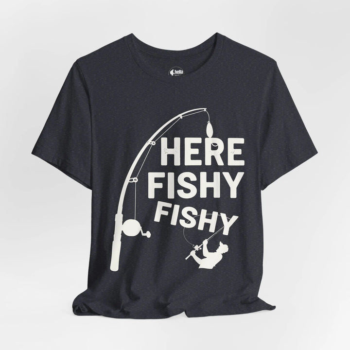 Here Fishy Fishy - Vintage Soft T-Shirt T-Shirt