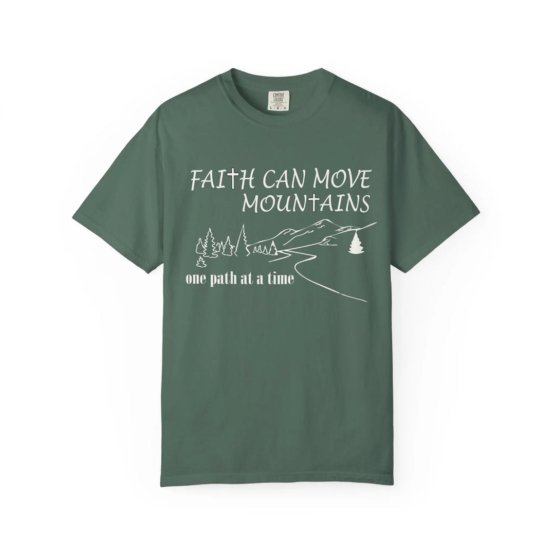 Faith Can Move Mountains - Heavyweight T-Shirt