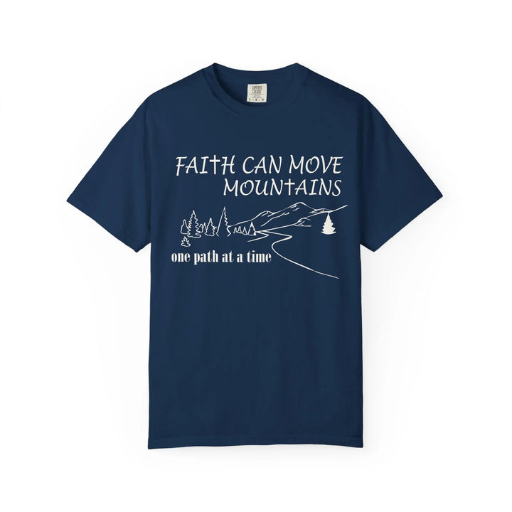 Faith Can Move Mountains - Heavyweight T-Shirt