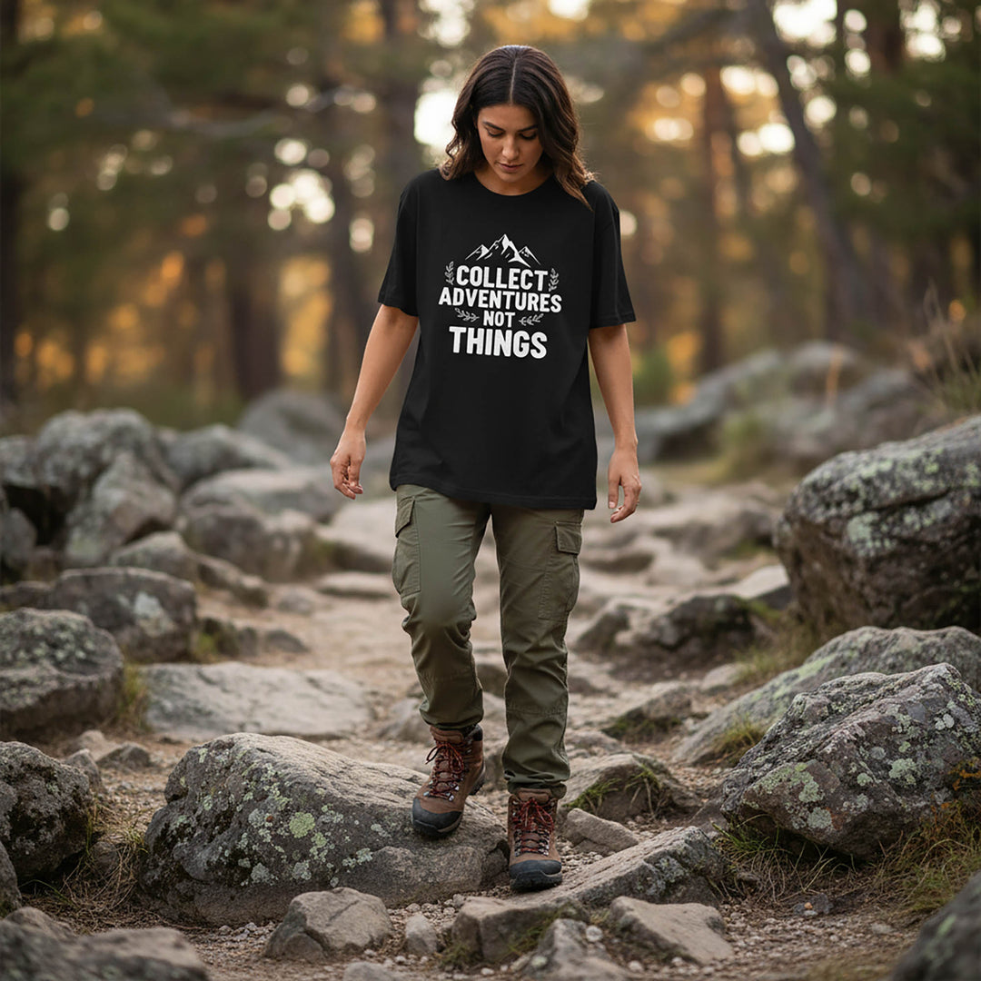 Collect Advantures Not Things T-Shirt