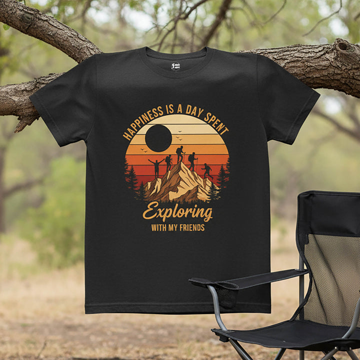 Happines Is The day Spent With Friends T-Shirt