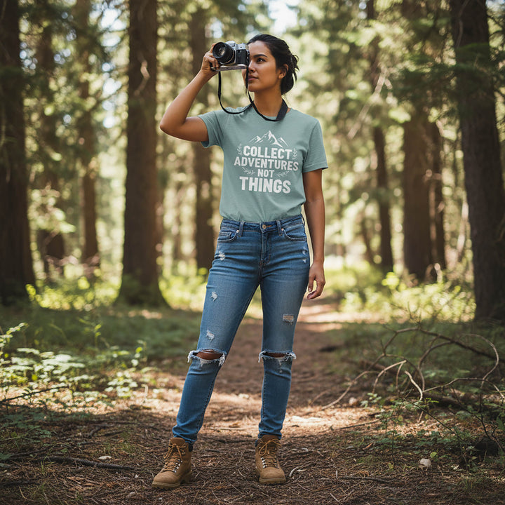 Collect Advantures Not Things T-Shirt