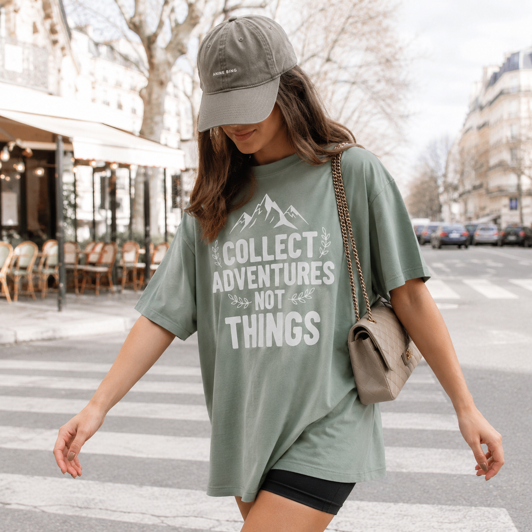 Collect Advantures Not Things T-Shirt