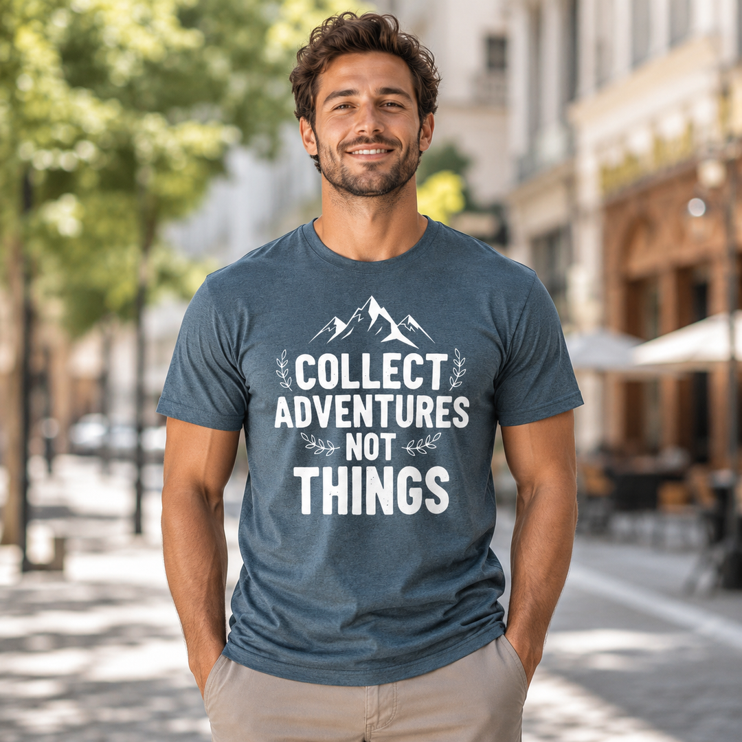 Collect Advantures Not Things T-Shirt