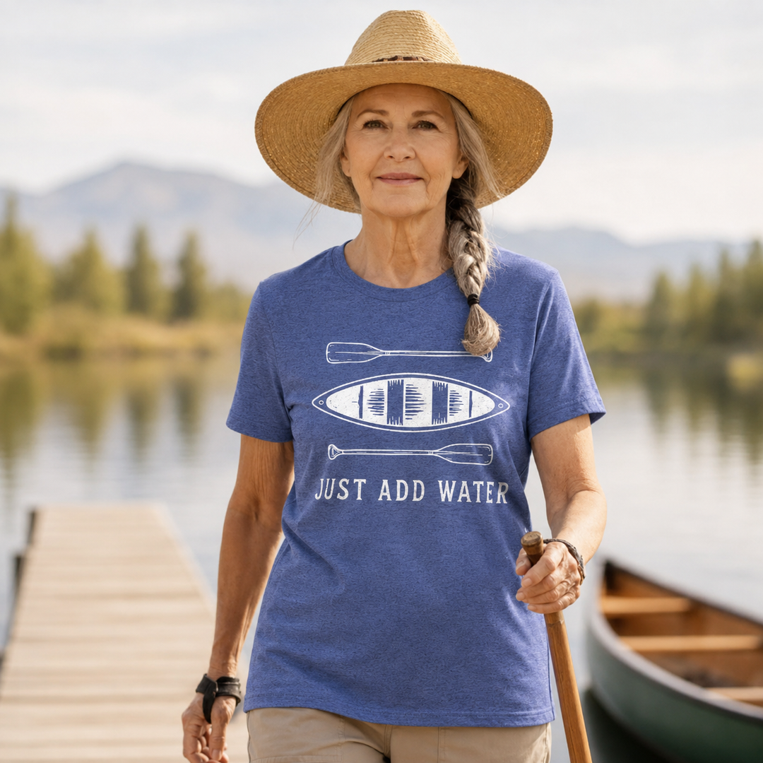 JUST ADD WATER - Unisex Triblend tshirt
