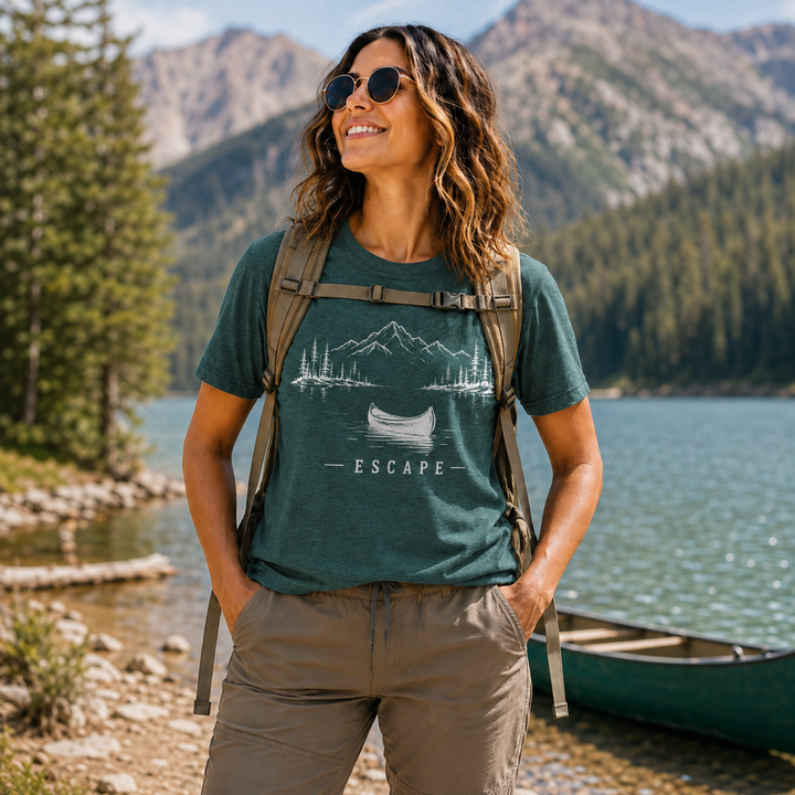 ESCAPE - Unisex Triblend tshirt