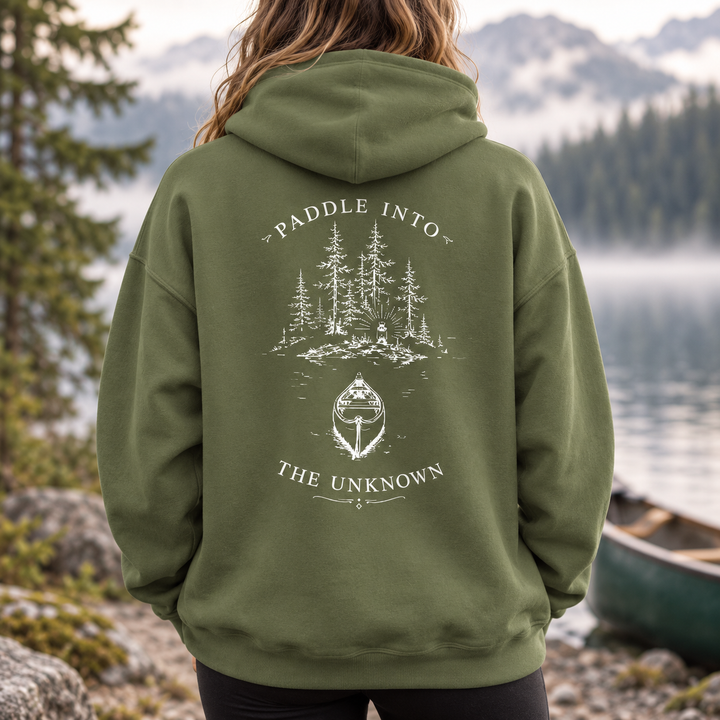 PADDLE INTO THE UNKNOWN  - Hoodie