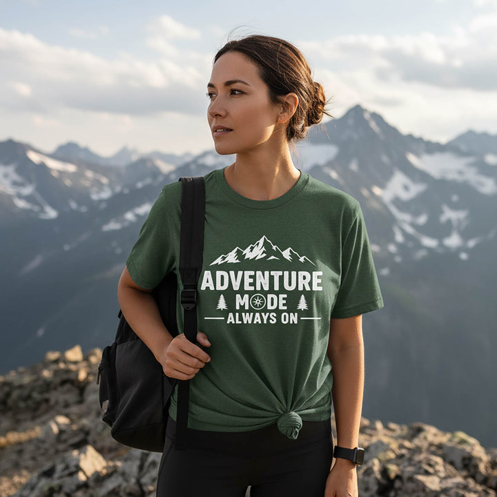 Advanture Mode On T-Shirt