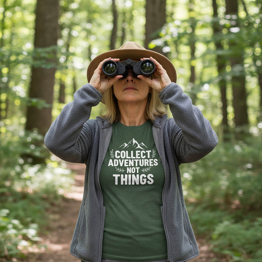 Collect Advantures Not Things T-Shirt