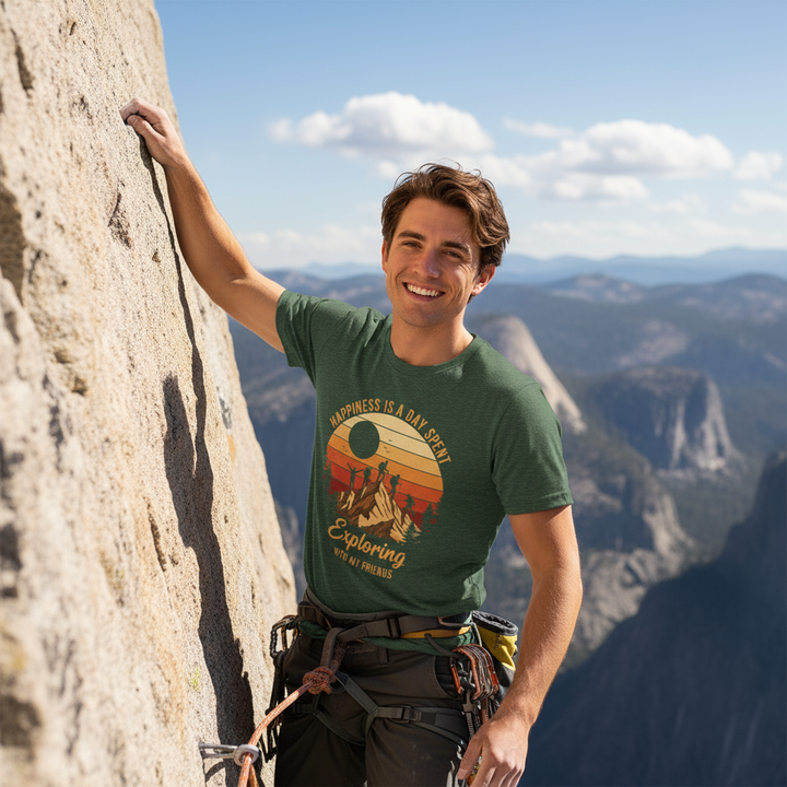 Happines Is The day Spent With Friends T-Shirt