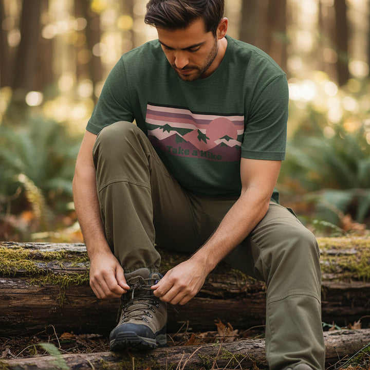 Take A Hike Stripe T-Shirt