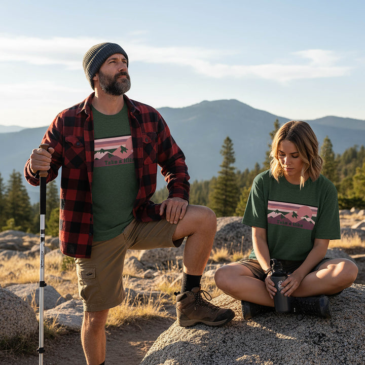 Take A Hike Stripe T-Shirt