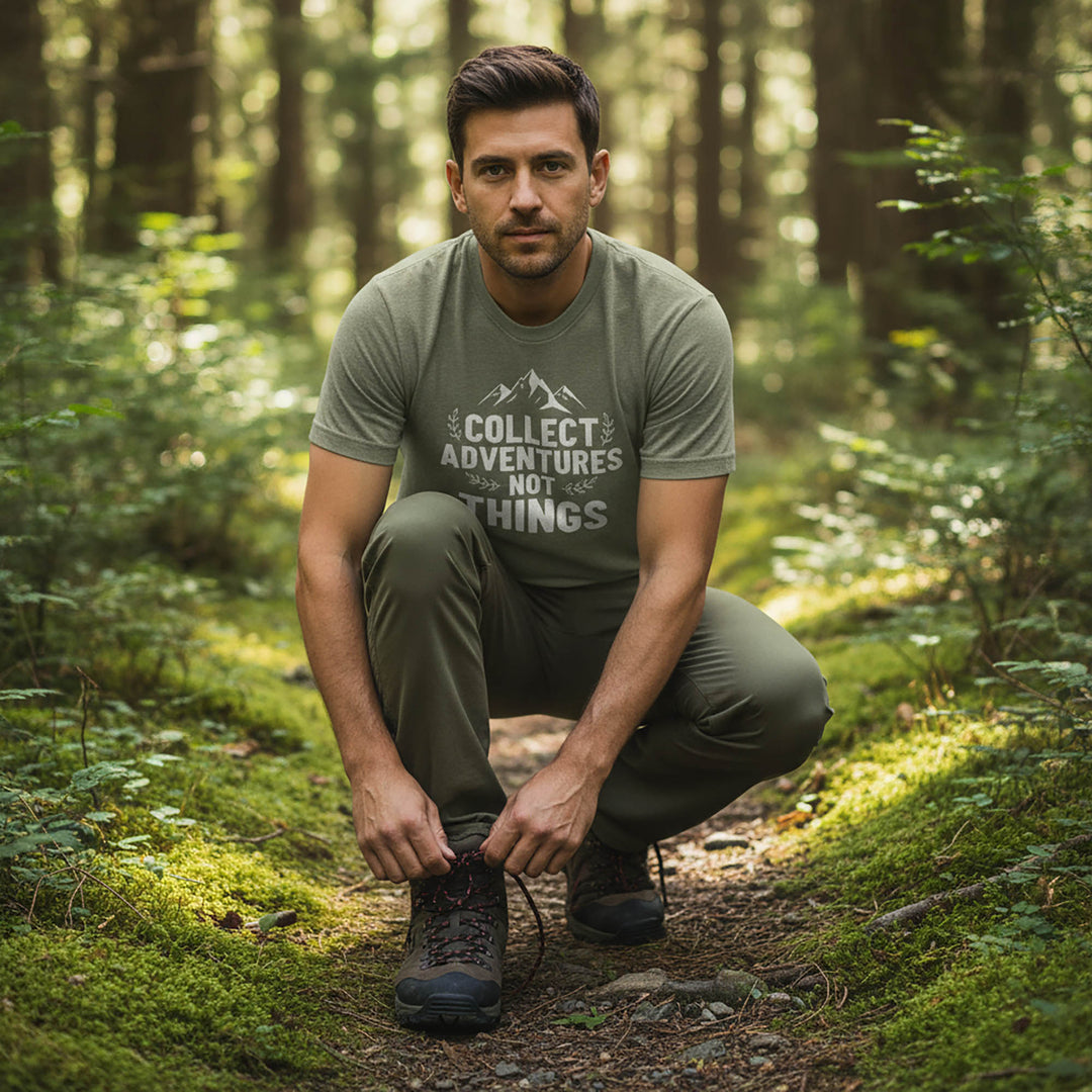 Collect Advantures Not Things T-Shirt