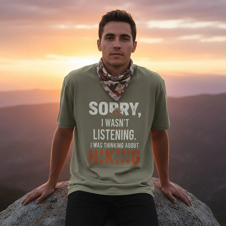 Sorry I Wasn't Listening T-shirt T-Shirt Stone / 3XL