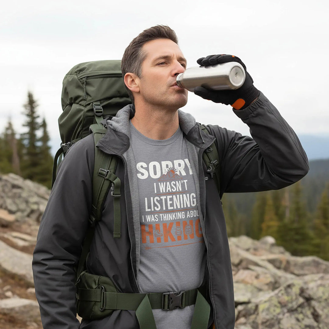 Sorry I Wasn't Listening T-shirt T-Shirt Heather Storm / 3XL