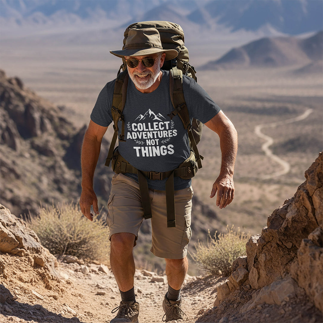 Collect Advantures Not Things T-Shirt