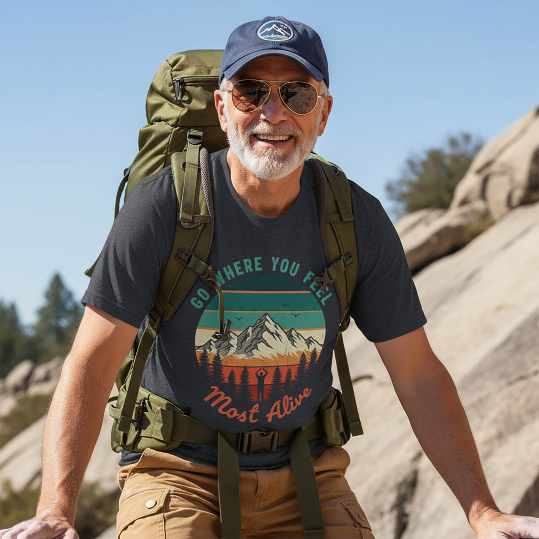 Go Where You Feel Alive T-Shirt