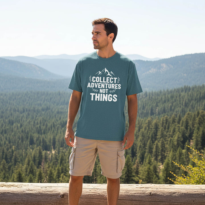 Collect Advantures Not Things T-Shirt