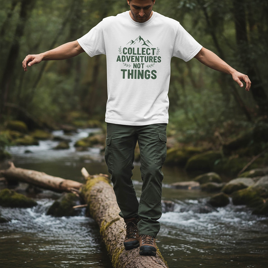 Collect Advantures Not Things T-Shirt