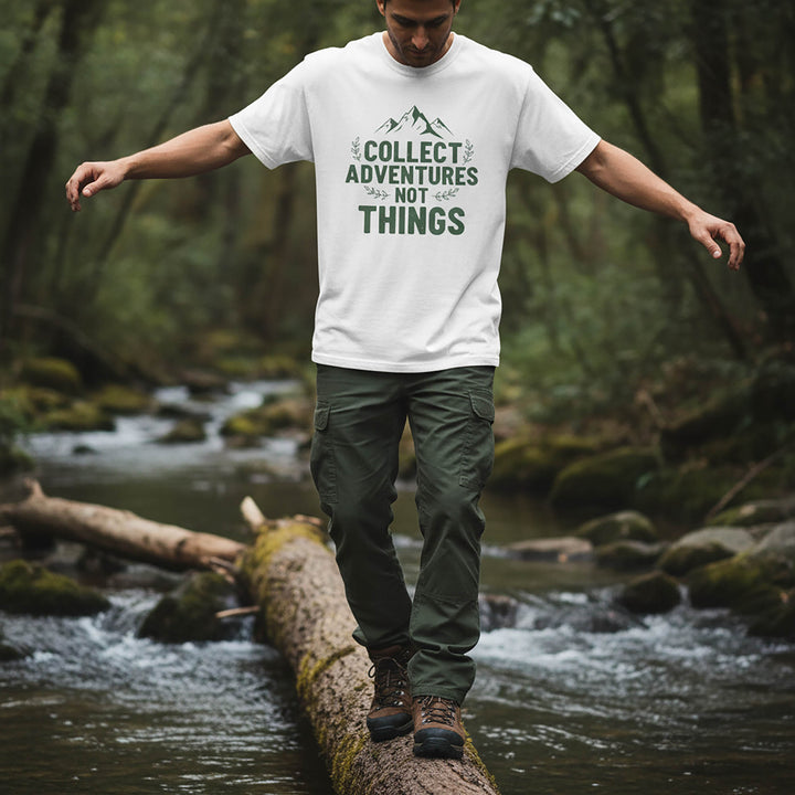Collect Advantures Not Things T-Shirt