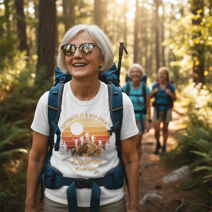 Happines Is The day Spent With Friends T-Shirt