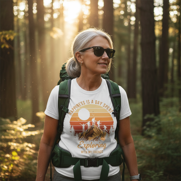 Happines Is The day Spent With Friends T-Shirt