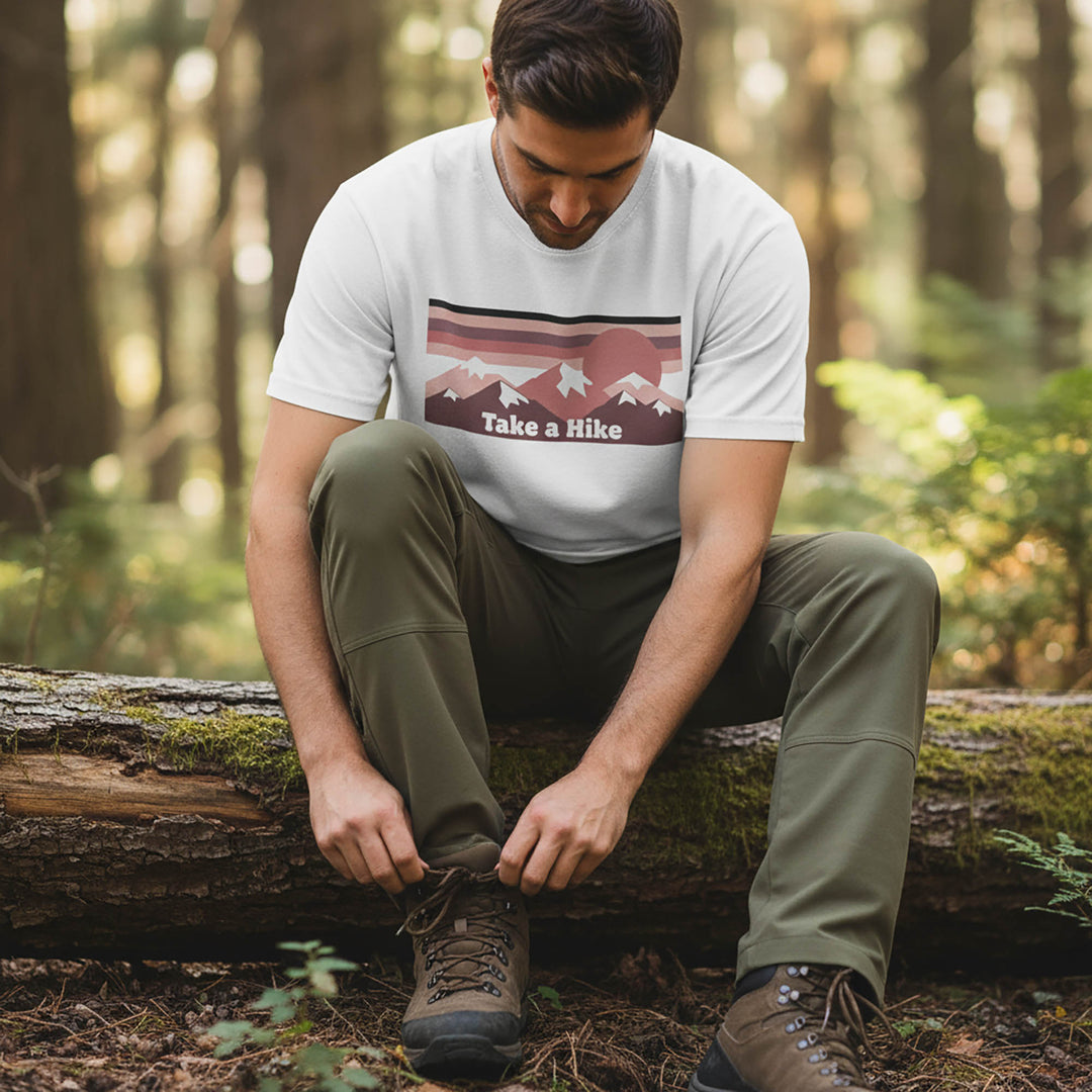 Take A Hike Stripe T-Shirt