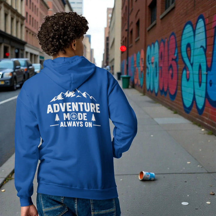 Adventure Mode On - Full Zip Hoodie zip hoodie