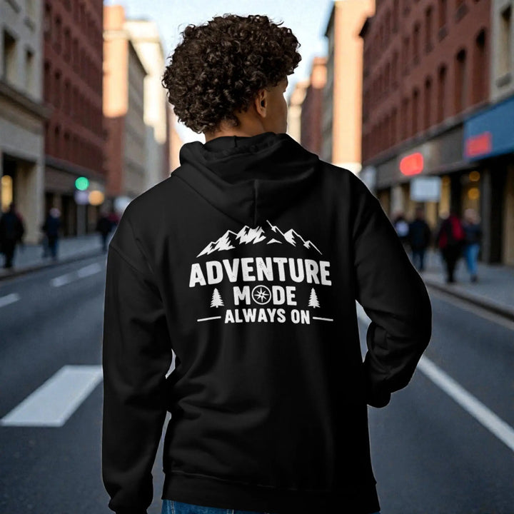 Adventure Mode On - Full Zip Hoodie zip hoodie