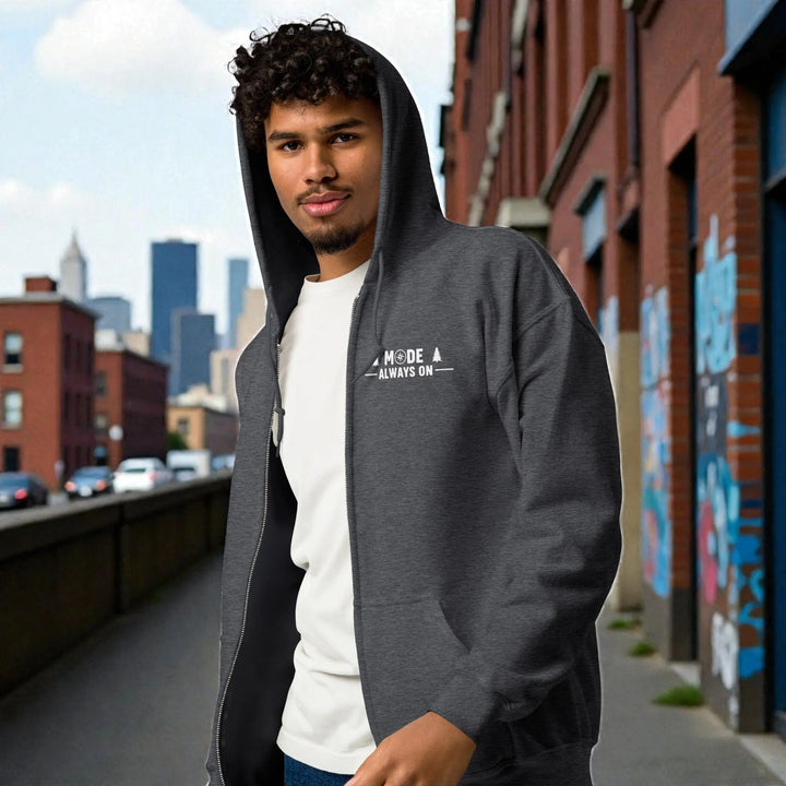 Adventure Mode On - Full Zip Hoodie zip hoodie