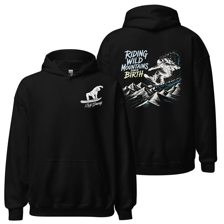 Riding Wild Mountains Since Birth - Hoodie Hoodie