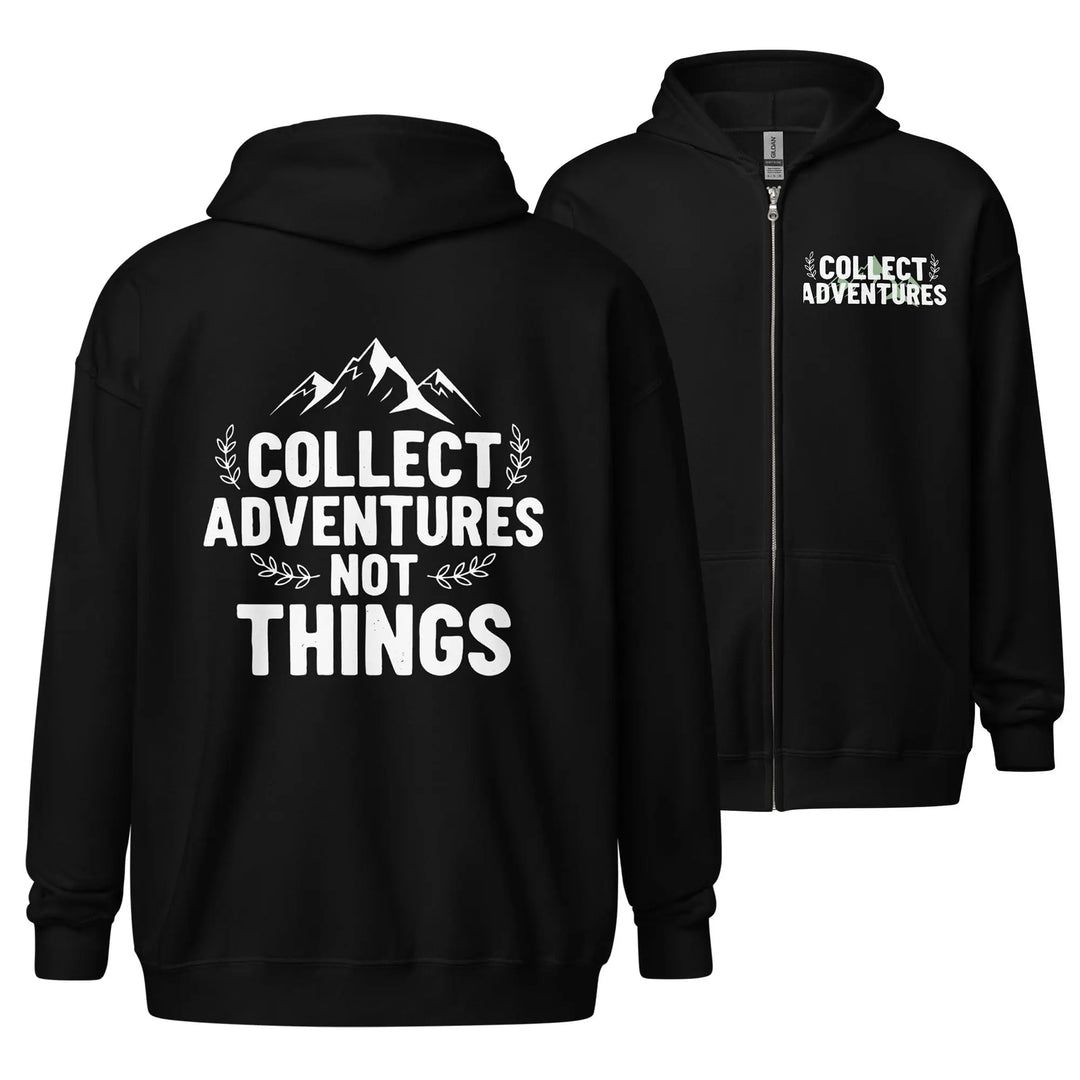 Collect Adventures - Full Zip Hoodie zip hoodie