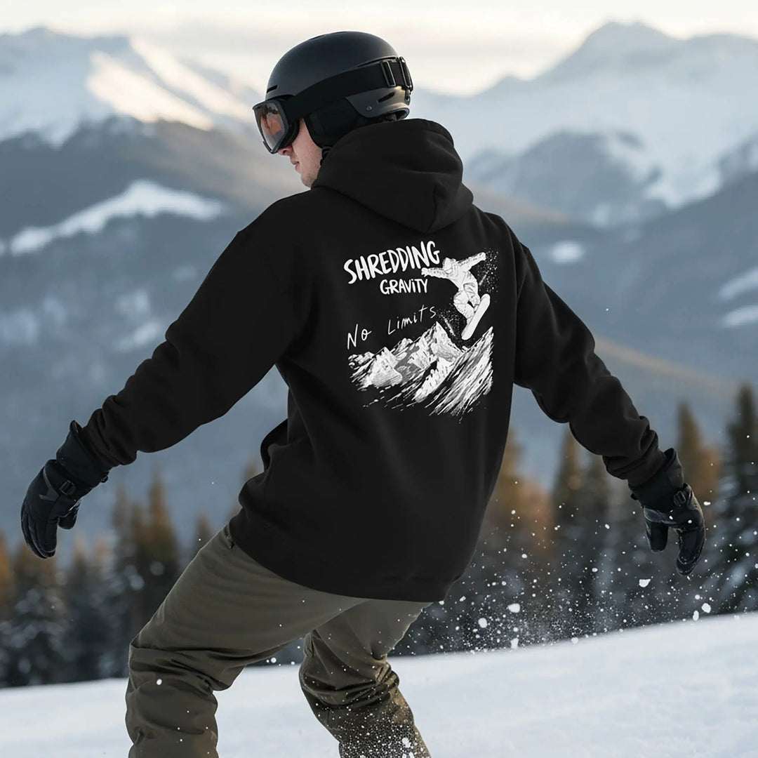 Shredding Gravity - Full Zip Hoodie zip hoodie