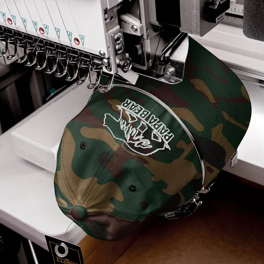Papa Bear - Embroidered Classic Bear Hat   Hats