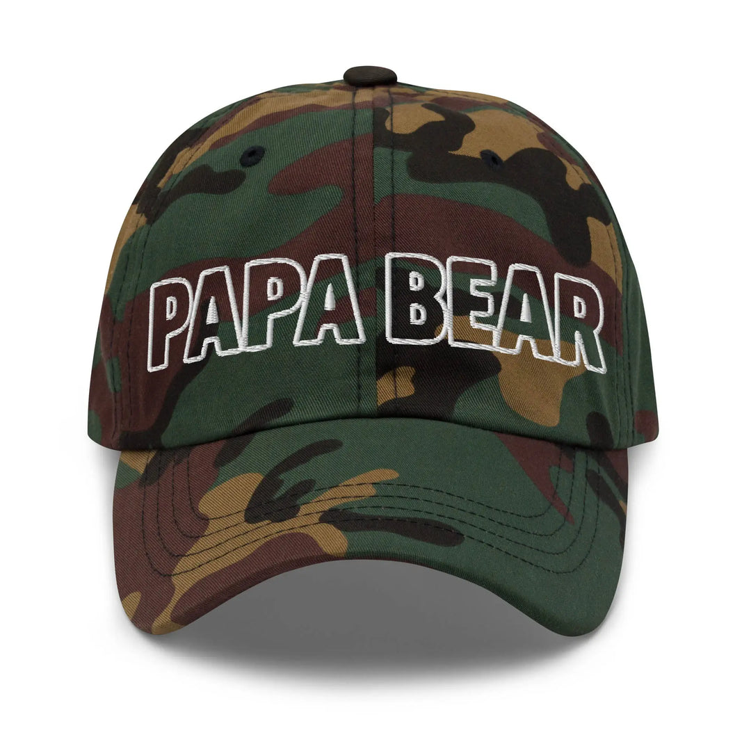 Papa Bear - Embroidered Classic Dad Cap